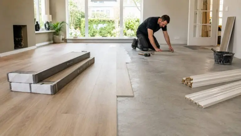 Pvc vloer kosten voor materiaal, voorbereiding, leggen en afwerking